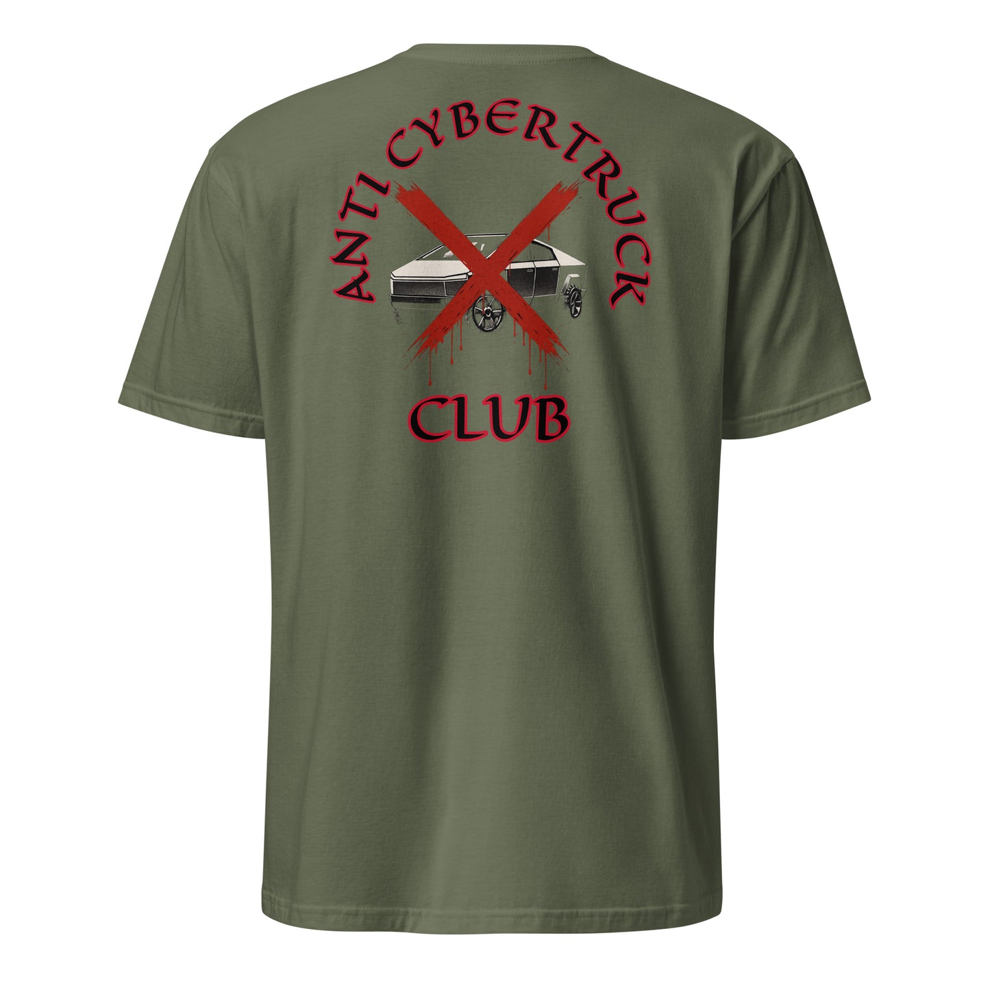 Anti Cyber truck Short-Sleeve Unisex T-Shirt